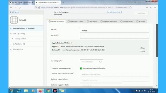 Amazon Developer Account | Publish App In Amazon App Store and Earn Money | Earn With Amazon Ads смотреть онлайн