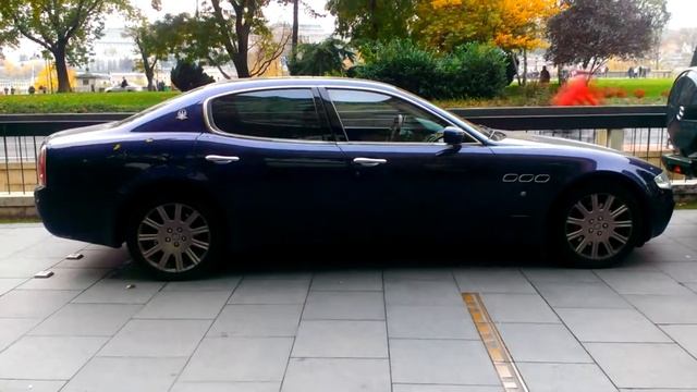 2007 Maserati Quattroporte exterior details смотреть онлайн