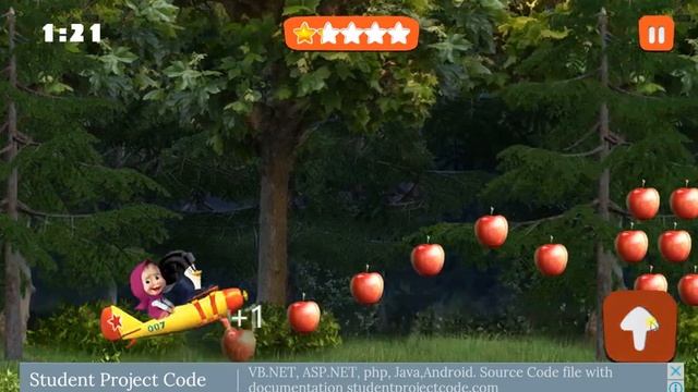 Masha and The Bear-Run to eat Apple to final her transaction смотреть онлайн