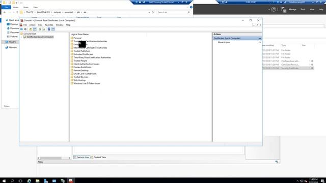 Configure Two tier internal Microsoft PKI, Install vcenter certificate VMware Home LAB part03 смотреть онлайн