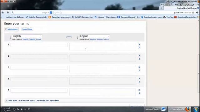 How to make your own sets on Quizlet смотреть онлайн