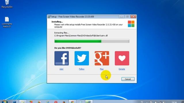 DVDVideoSoft - Free Screen Video Recorder Installations смотреть онлайн