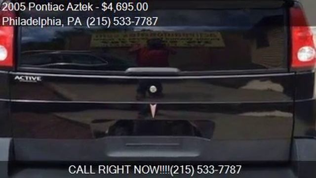 2005 Pontiac Aztek Base Fwd 4dr SUV for sale in Philadelphia смотреть онлайн