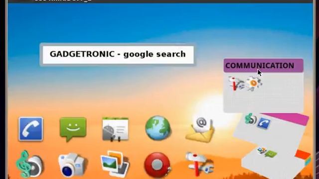 Android Home Screen for MID and Tablets 1 (Android 2.1) смотреть онлайн