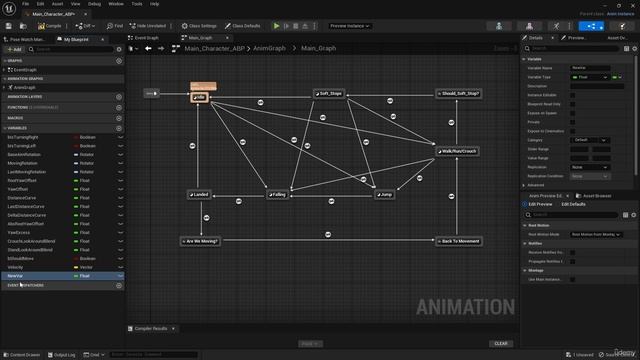 91. Create the variables for the animation blueprint смотреть онлайн