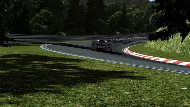 [rFactor2] Nurburgring Nordschleife Tourist v1.70 - Lola T70 Mk3b (Track Mod) смотреть онлайн