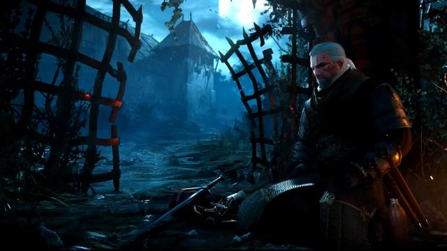 Witcher 3 Hearts of Stone main menu original video & live desktop смотреть онлайн