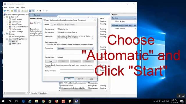 VMware Authorization Service Is Not Running / Virtual Machine Not Working [SOLVED] смотреть онлайн