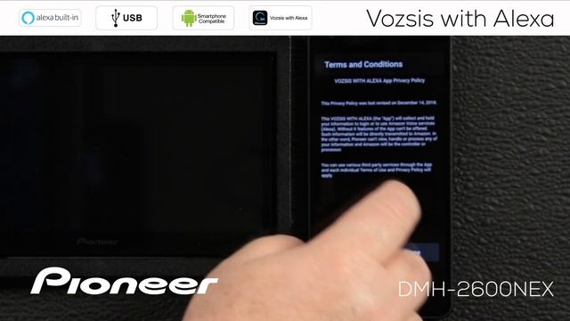 How To - Pioneer Vozsis with Alexa for Android Phone - DMH 2600NEX смотреть онлайн