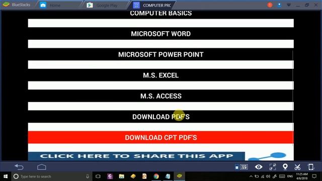 COMPUTER PROFICIENCY TEST 2018 ANDROID APPLICATION смотреть онлайн