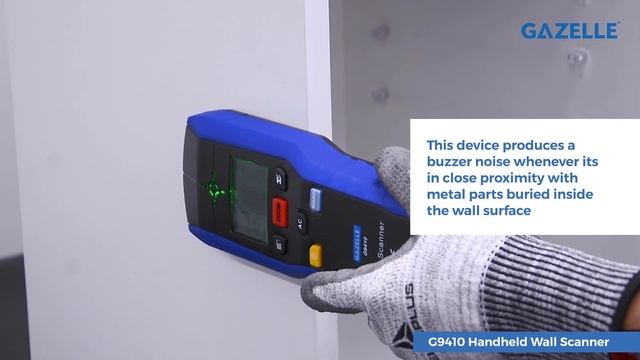 Gazelle Handheld Wall Scanner | Metal, Live Wire & Wood Detector | Gazelle G9410 смотреть онлайн