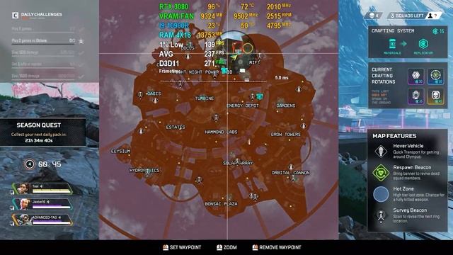 Apex Legends Season 7: RTX 3080 | i9-10900K | 1080p | Max Settings | 240 FPS PC Gameplay Benchmark смотреть онлайн