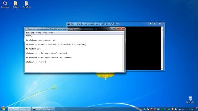 Windows 7 shutdown CMD смотреть онлайн