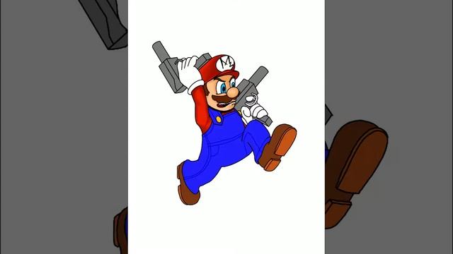 Mac 10 Mario newschool drawing смотреть онлайн