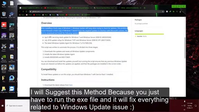How to Fix Windows Update Error 80072efe | Windows 7 !!! | Link is in the Description смотреть онлайн