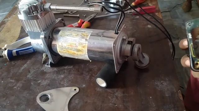 REPAIRING DC AIR COMPRESSOR | RESTORATION OF DC AIR COMPRESSOR | #restoration #repairing #compresso смотреть онлайн