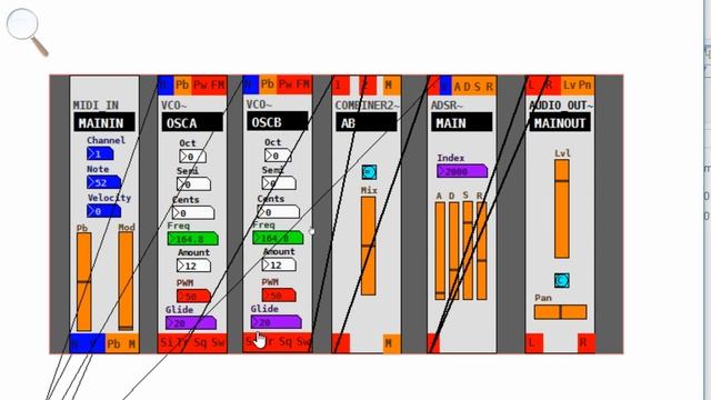 Pure Data Patches - LWM Rack 1.00b - The Free Open Source Virtual Eurorack System for PD смотреть онлайн