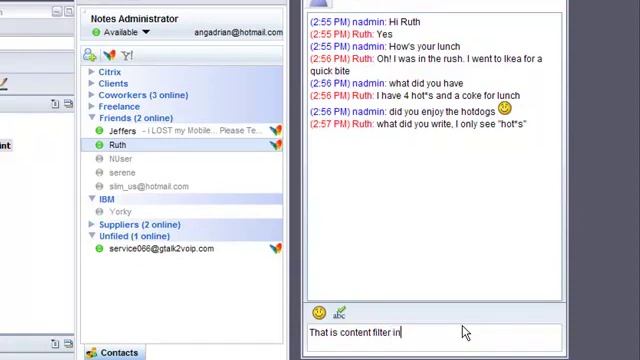Lotus Sametime Plugin to MSN with secured connectivity! смотреть онлайн