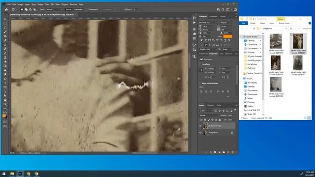 Digital Media Studio (DMS) Photoshop Tutorial: Photo Restoration смотреть онлайн