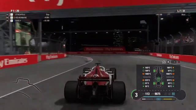 F1 2018 Sauber Alfa Romeo - The Stackpole Story : S4 Ep 78 - Race 15 Singapore GP смотреть онлайн