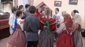 Наигрыш на гармони с пляской «Во саду ли в огороде». Семейный клуб «Основа», г. Череповец