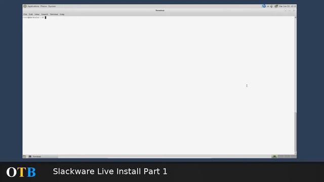 Slackware Installation using the Slackware Live Mate image смотреть онлайн