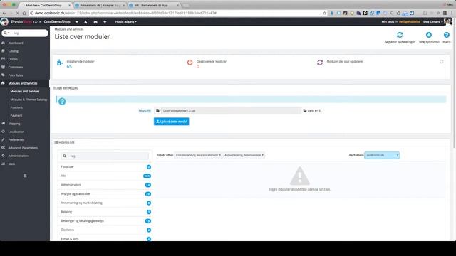 Prestashop fragt module til pakkelabels.dk - Cool Pakkelabel - Del 1 смотреть онлайн