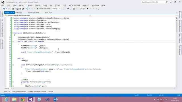 Windows 8 C++ Listview Part-2 смотреть онлайн