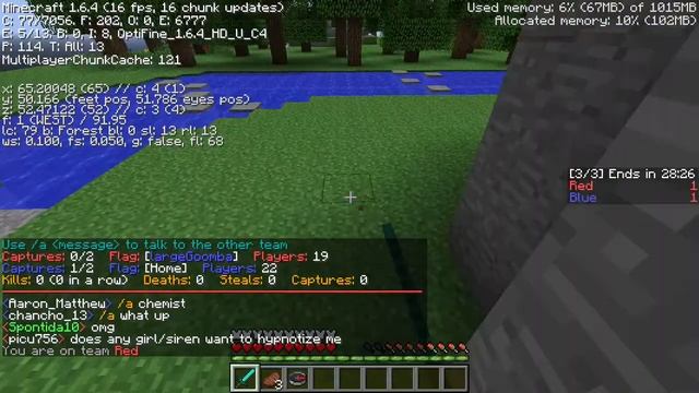 (will not respond back anymore)Minecraft 1.6.4 optifine tutorial MAC AND PC! смотреть онлайн