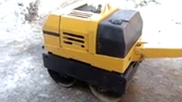 Виброкаток тротуарный Wacker RD 7H-ES б/у 830 кг смотреть онлайн