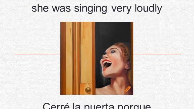 Spanish course- Lesson 77- She was playing cards with her friends at 4 pm смотреть онлайн