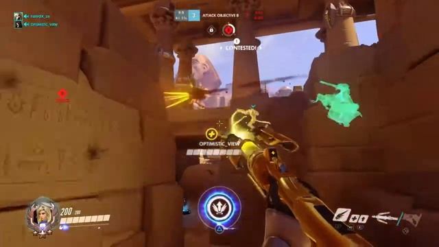Overwatch Competitive Season 4 |#3| LONGEST TEMPLE OF ANUBIS GAME смотреть онлайн