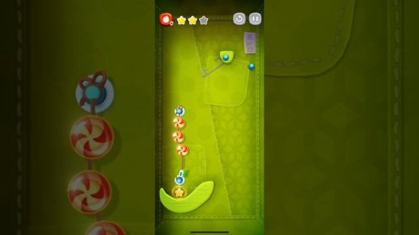 Cut the Rope remastered Level 1-1 to 1-25 Apple Arcade walkthrough
