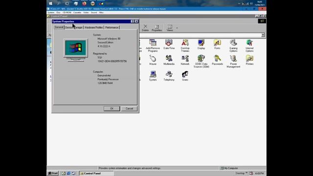PCEM:Emulated 8088-Pentium 2/Cyrix/AMD PC Solution 1/2 (Windows 98 and Games) смотреть онлайн