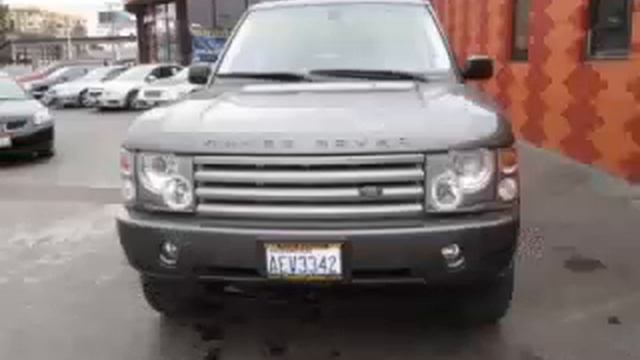 2004 Land Rover Range Rover in Seattle WA смотреть онлайн