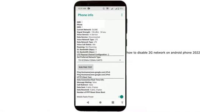 how to disable 2G network on android phone 2022 (prevent spying & hacking on your phone) смотреть онлайн