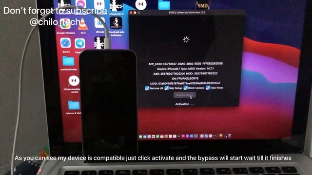 How to bypass iPhone 6s with SMD Activator iCloud Bypass With SIM/Calls/Network/Signal iCloud locke смотреть онлайн