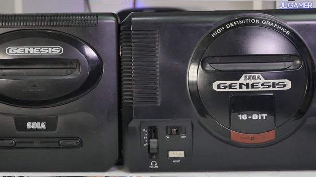 SEGA GENESIS 1 Y 2  Comparativo  🎮😮 || Jugamer