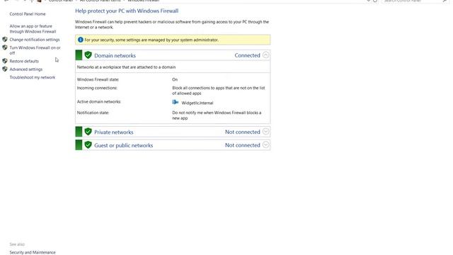 How to turn the firewall on or off in Windows 2016 Server смотреть онлайн
