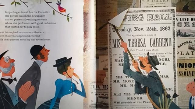 Dancing Hands How Teresa Carreno Played the PIano for President Lincoln by Margarita Engle смотреть онлайн