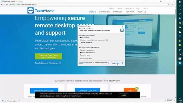 How to download and Install team viewer on Windows 10 смотреть онлайн