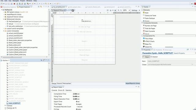 Use scriptlets in Jaspersoft Studio and in JasperReports server смотреть онлайн