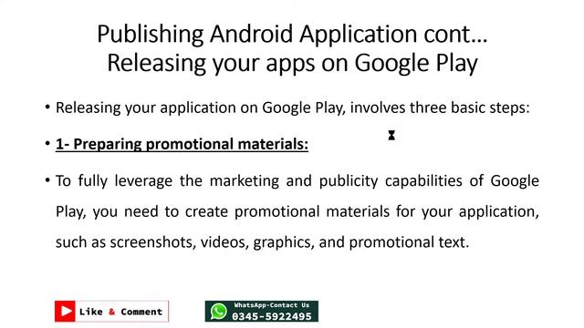 Mobile Application Development (15)| Publishing Android Apps on Play Store| by Arfan Shahzad смотреть онлайн