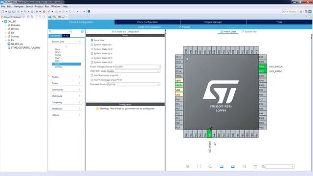 [ 번역 ] STM32CubeIDE basics - 03 GPIO HAL lab смотреть онлайн