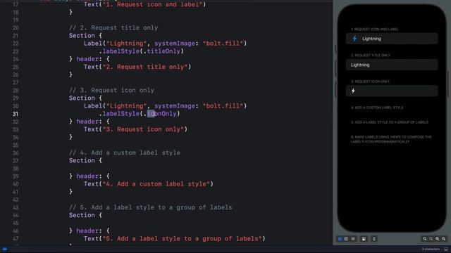Learn Six Ways To Use SwiftUI's Label View смотреть онлайн