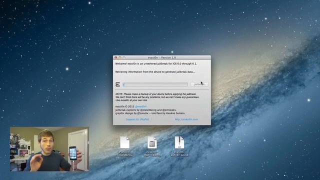 Jailbreak iOS 6.1 iPhone 5, iPad Mini, iPod Touch 5G and ALL DEVICES (Windows and Mac) смотреть онлайн