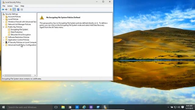 Windows 10 and 8.1 Encrypted File Recovery Agent смотреть онлайн