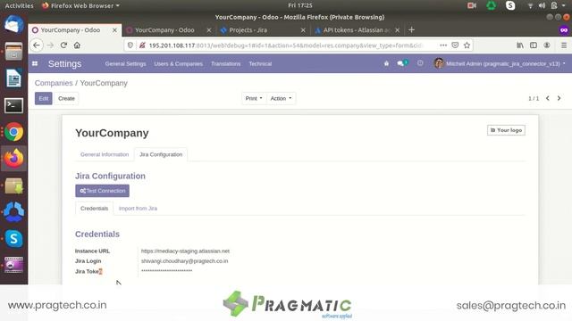 Odoo Jira Configuration and Functionality смотреть онлайн