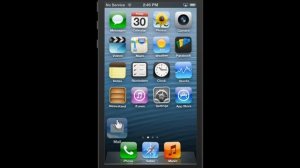 Apple iPhone 5 Add an Application to the Dock