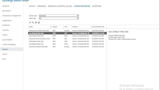 Configure external and internal URL in Exchange 2013 SP1 смотреть онлайн